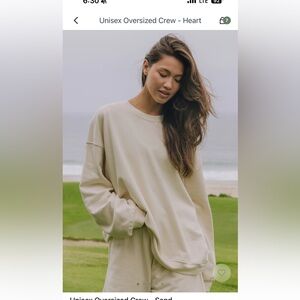 Daily Drills Sand Long Sleeve Crewneck